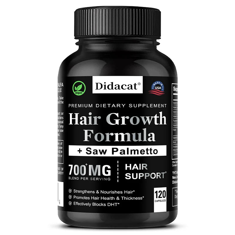 Hair Loss Supplements for Men & Women Strong Hair - Promotes Hair Growth