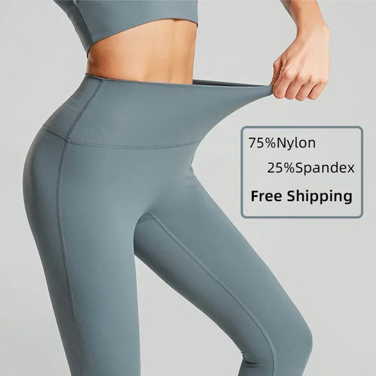 2025 Hot Sale Fitness Lenggings Female Full Length Leggings Running Pants