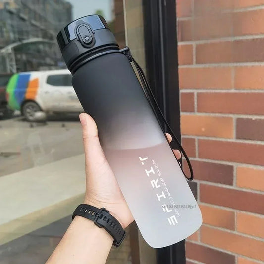500ml/650ml/1000ml Sports Water Bottle Gym Fitness